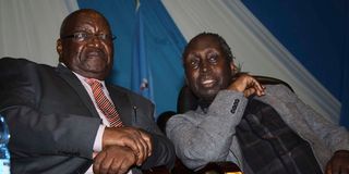 Ngugi wa Thiong’o and Henry Chakava