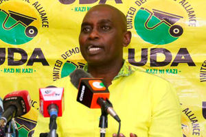 UDA national elections board’s chairman Anthony Mwaura