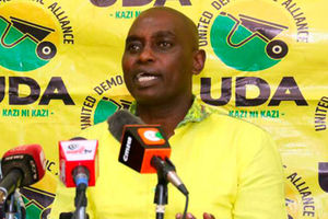 UDA national elections board’s chairman Anthony Mwaura