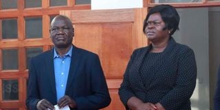 Oyugi Magwanga and Gladys Wanga