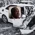 The wreckage of the Mercedes Benz that former Lugari MP Cyrus Jirongo was driving