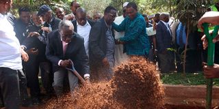 Justice Mohamed Ibrahim burial