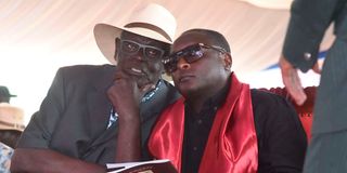 Cyrus Jirongo burial casket