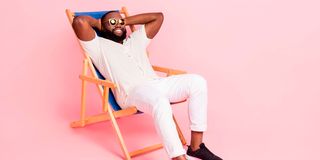 Relaxed man