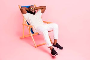 Relaxed man