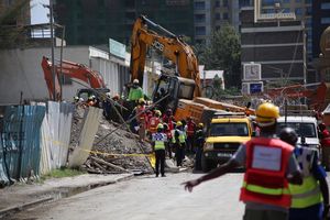 South C building collapse body found