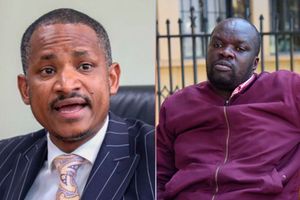 Embakasi East MP Babu Owino and Kileleshwa ward MCA Robert Alai