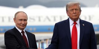 Vladimir Putin and Donald Trump