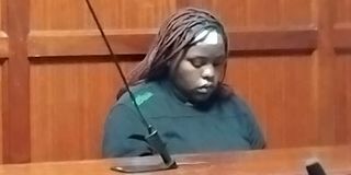 Mary Njeri Makumi in court