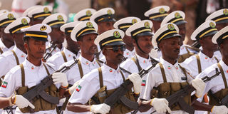 Somaliland Navy members