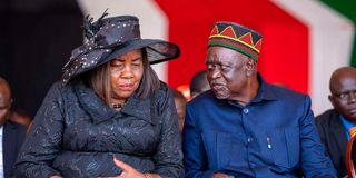 Ida Odinga and Oburu Oginga
