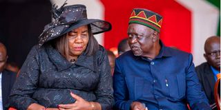 Ida Odinga and Oburu Oginga