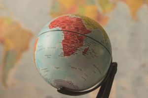 globe africa continent countries