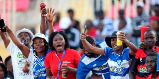 Leopards fans