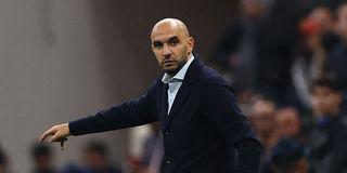  Morocco coach Walid Regragui.