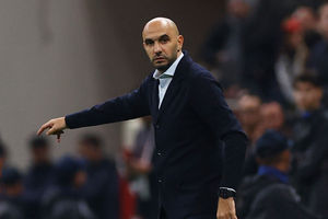  Morocco coach Walid Regragui.