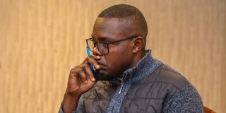 journalist Justus Ochieng. 