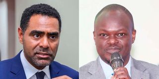 Hussein Mohammed and Harold Ndege