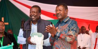 Musalia Mudavadi and Moses Wetang’ula