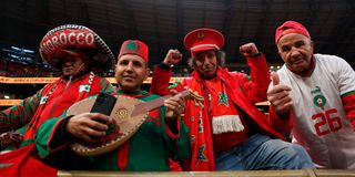 Morocco fans