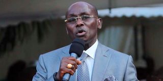 Businessman Peter Muthoka 