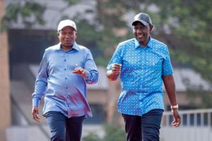 William Ruto and Kithure Kindiki 