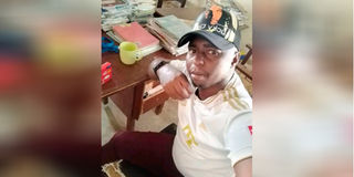 Slain teacher Stephen Musili.