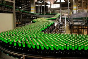 Beer production line at the EABL plant in Ruaraka.