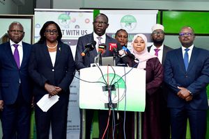 IEBC chair and commissioners