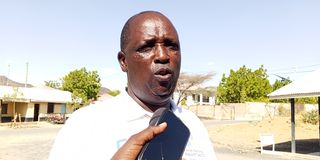 Turkana County Police Commander John Tarus 