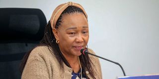 Chairperson of the Senate Education Committee, Senator Betty Montet