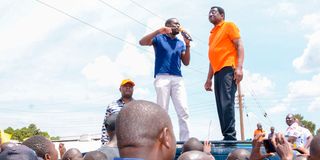 James Orengo and Edwin Sifuna