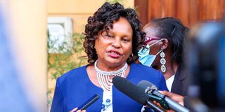 Jane Gatwiri, mother to Mwenda Mbijiwe