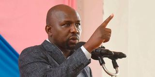 Interior Cabinet Secretary Kipchumba Murkomen