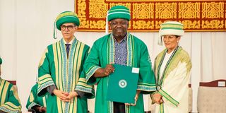 Princess Zara during Steve's graduation