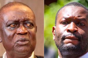 Oburu Oginga and Edwin Sifuna