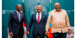 Ruto, Abiy, Uhuru