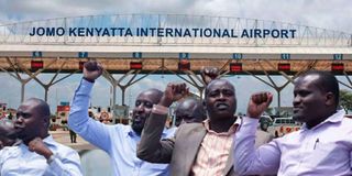 Officials of Kenya Aviation Workers Union 