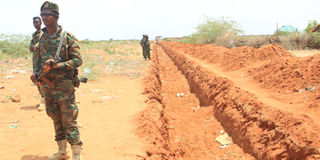 Kenya-Somalia border 