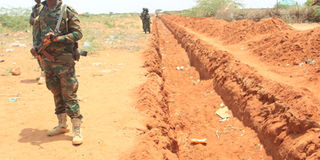 Kenya-Somalia border 