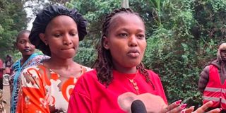 Tabitha Wanjiku, granddaughter of Peter Mwangi