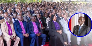 Ruto and Kenya Methodist Leaders