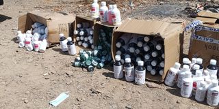 Counterfeit and banned pesticides