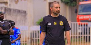 Tusker FC’s coach Julien Mette