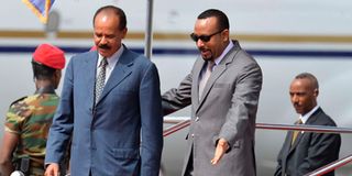 Abiy Ahmed and Isaias Afeworki