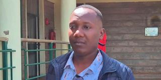 Festus Omwamba in court