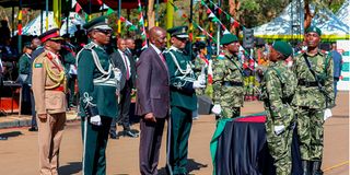 46th passing-out parade of the Kenya Prisons Service Recruits 