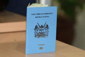 The Kenyan passport.