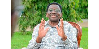Siaya Governor James Orengo