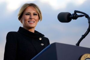 US First Lady Melania Trump.